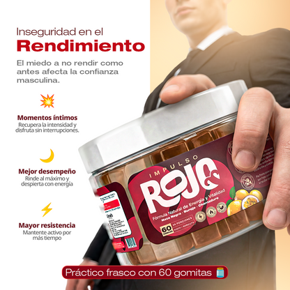 IMPULSO ROJO SIENTETE IMPARABLE