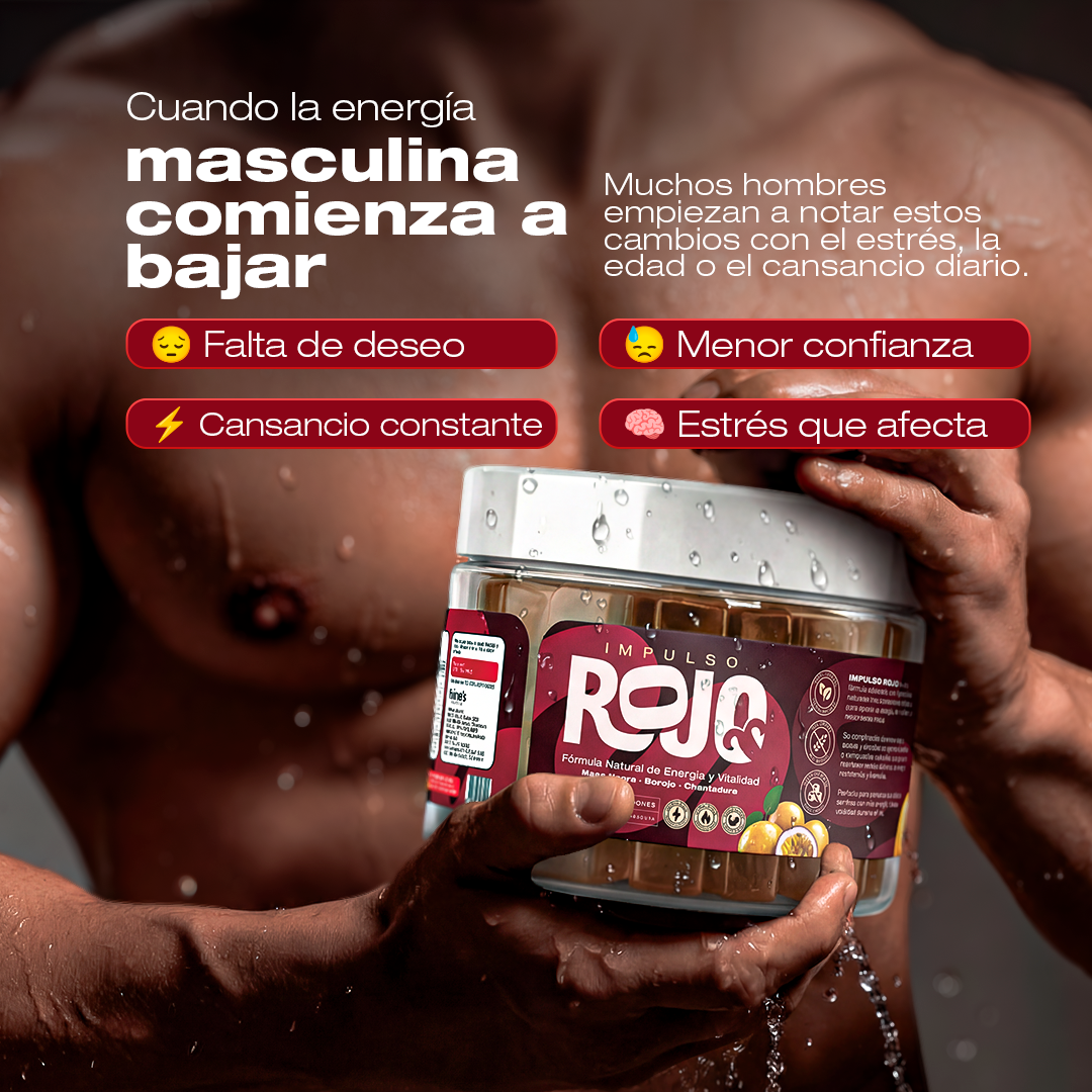 IMPULSO ROJO SIENTETE IMPARABLE